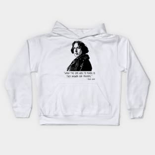 Oscar Wilde Kids Hoodie